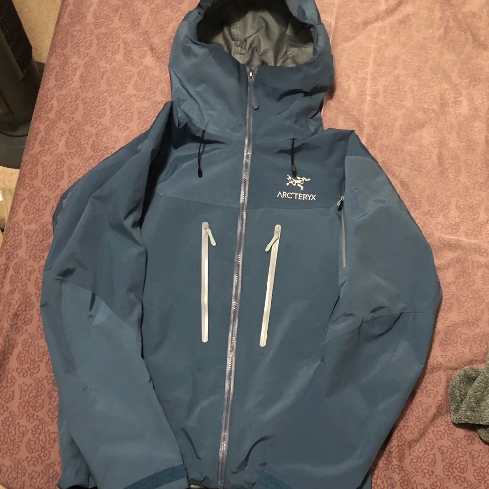 Arc'teryx Men's Storm Blue Performance Jacket
